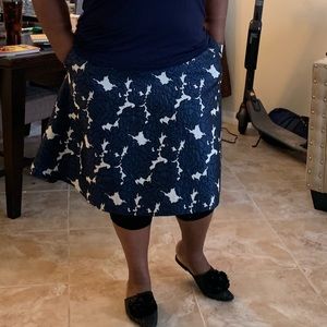 Lane Bryant Textured Skirt